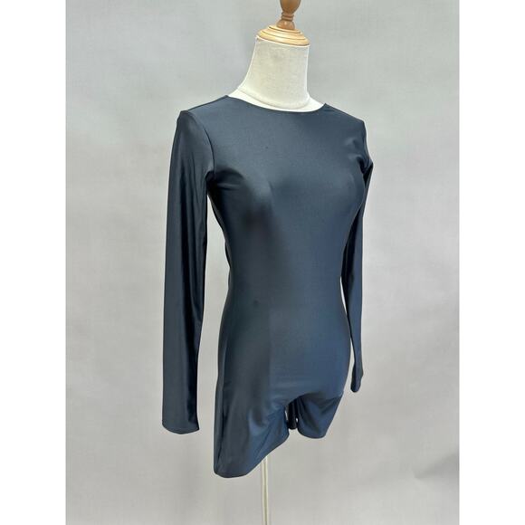 Outdoor Voices Beam 3.5" bodysuit in black  long sleeve Size Medium NWT - Picture 4 of 16